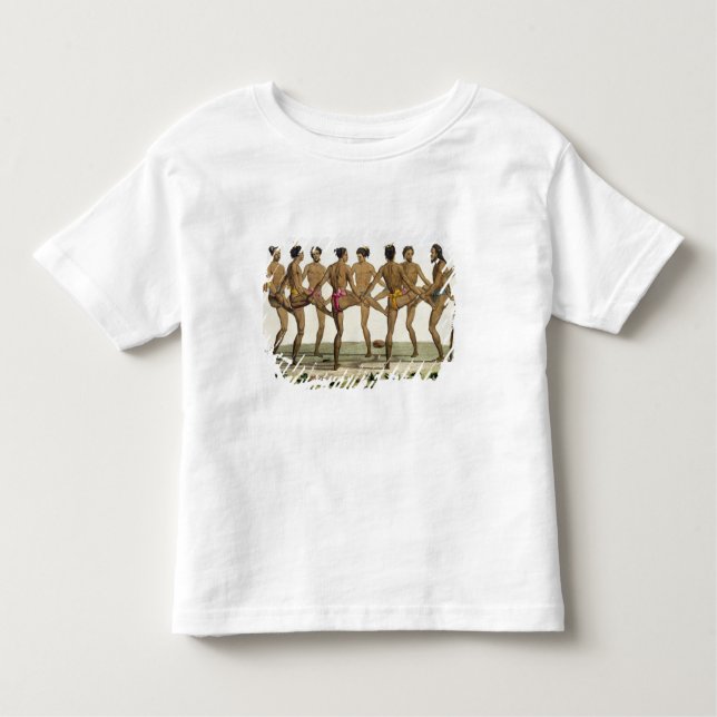 Dance of the Caroline Islanders, plate 22 from 'Le Toddler T-shirt (Front)