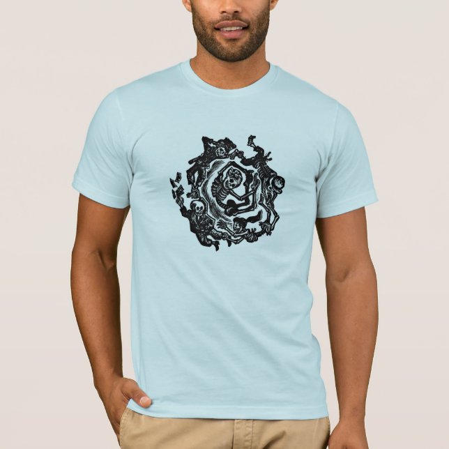 Dance of the Dead Jose Posada - Basic T-Shirt (Front)