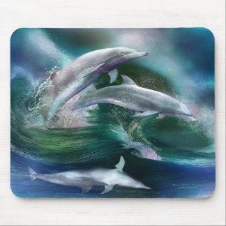 Dance Of The Dolphins Art Mousepad