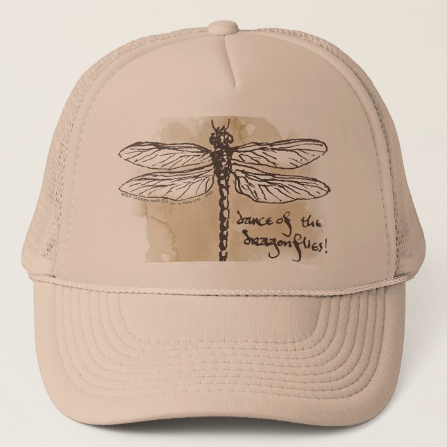 Dance of the Dragonflies Trucker Hat (Front)
