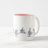 Dance of the Elephant Two-Tone Coffee Mug (Front Right)