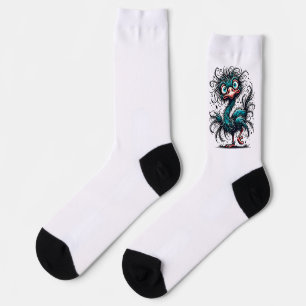 Dance of the Feathers Socks