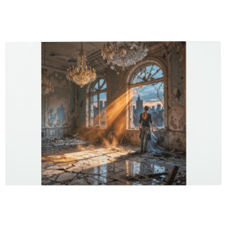 Dance of the Forgotten – Gothic Post-Apocalyptic Metal Print