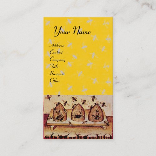 DANCE OF THE HONEY BEES FOUR ELEMENTSWax Seal Business Card