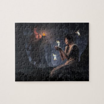 Dance Of The Midnight Fairies Jigsaw Puzzle by ArtOfDanielEskridge at Zazzle