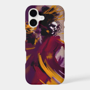 Dance Of The Mind – Expressive Abstract Figure iPhone 17 Case