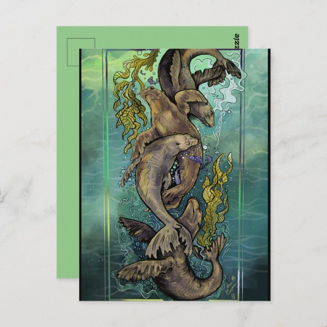Dance of the Selkies Postcard (Front/Back)
