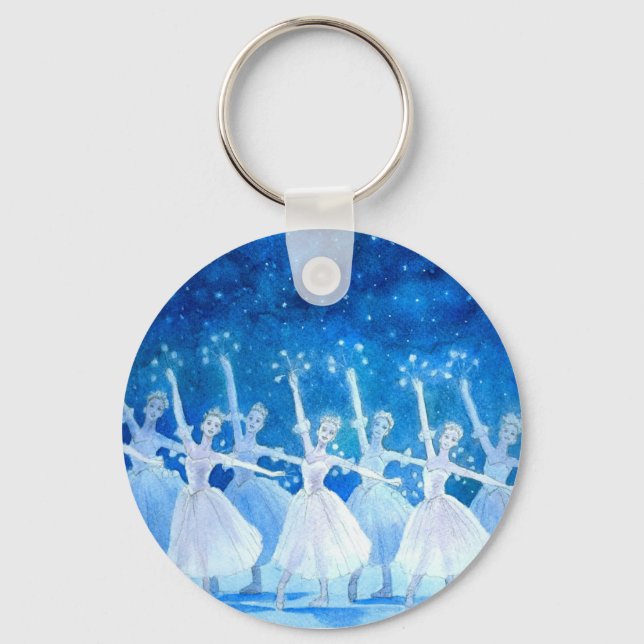 Dance of the Snowflakes Key Chain (Front)