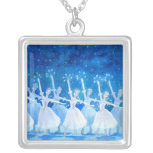 Dance of the Snowflakes Pendant Necklace