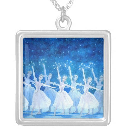 Dance of the Snowflakes Pendant Necklace