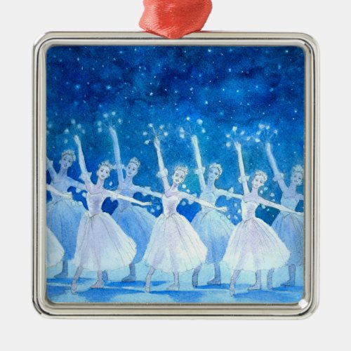 Dance of the Snowflakes Premium Ornament