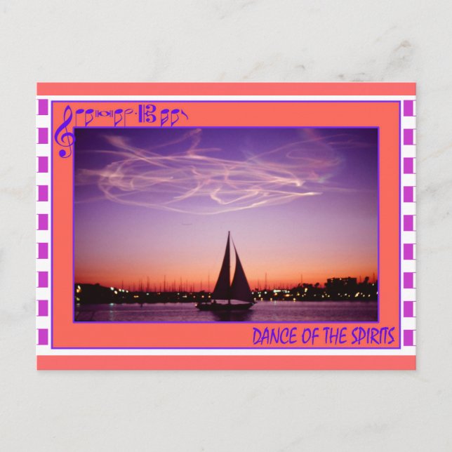 DANCE OF THE SPIRITS POSTCARD (Front)