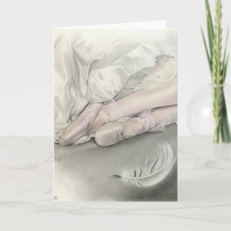 Dance of the Swan Greeting Card