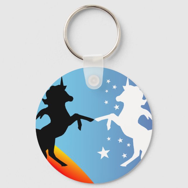 Dance of the unicorns keychain (Front)