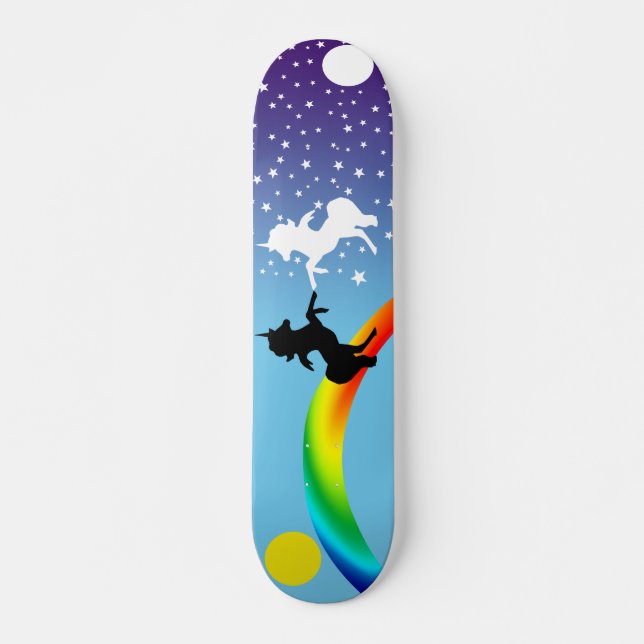 "Dance of the unicorns" Skateboard Deck (Front)