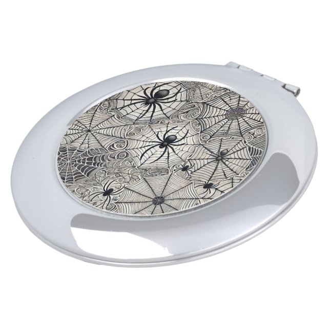 Dance of the Webborn Compact Mirror (Turned)
