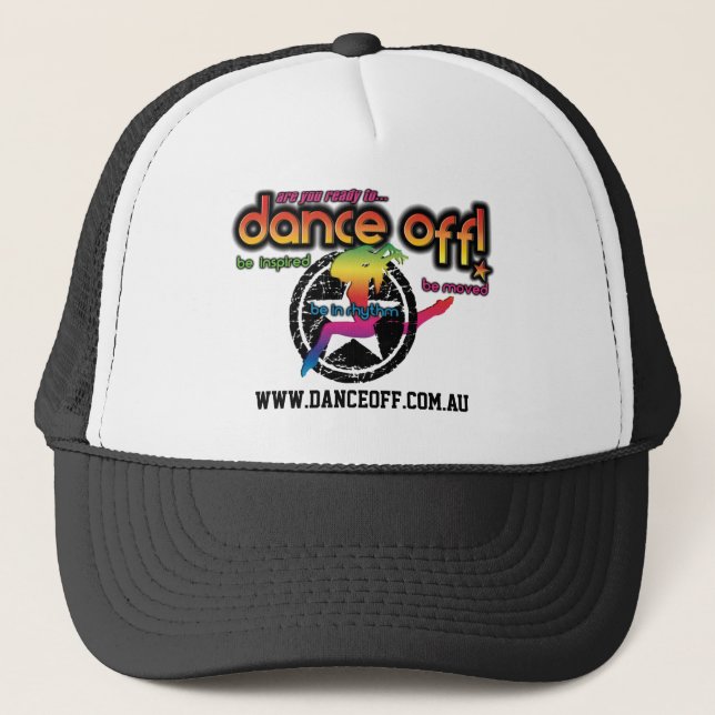 Dance Off! Troupe - trucker style cap (Front)