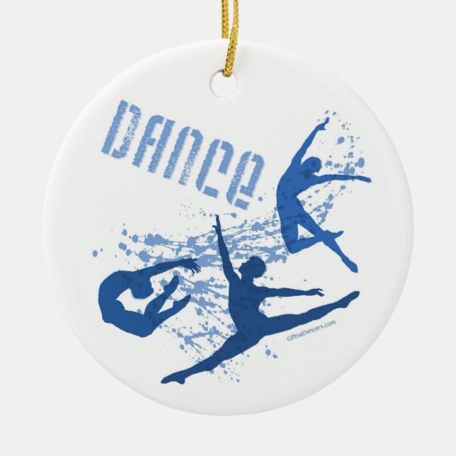 Dance Ornament (customizable) (Front)