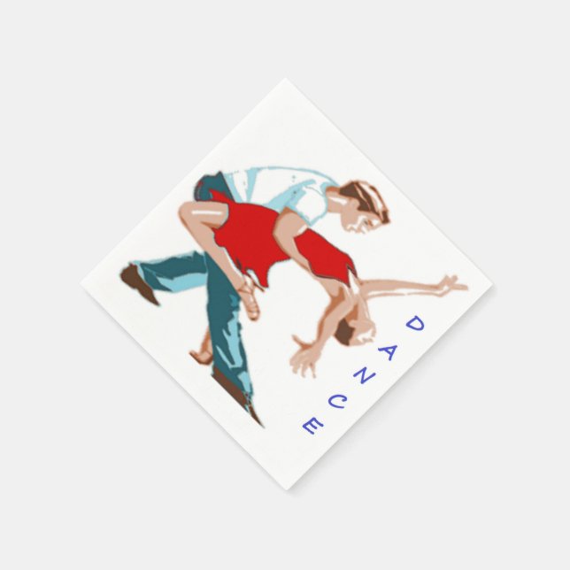 DANCE PAPER NAPKINS (Corner)