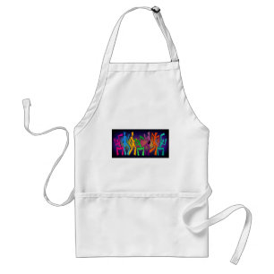 Dance Party Adult Apron