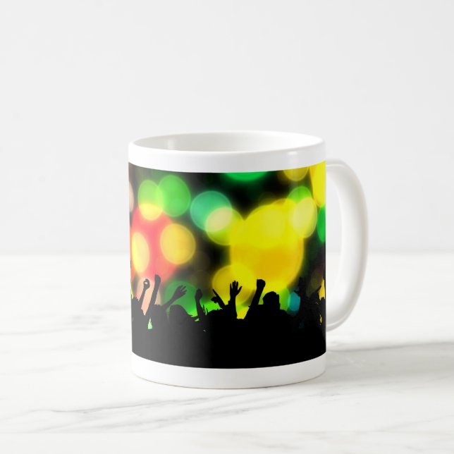 Dance party coffee mug (Front Right)