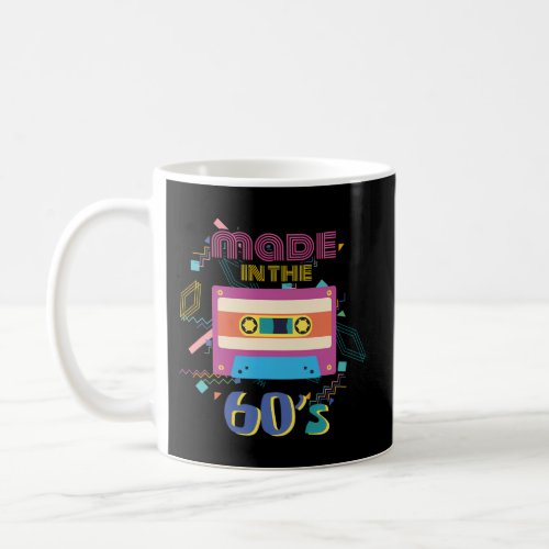 Dance Party Disco Made In 60S Cassette Tape Coffee Mug