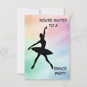 Dance Party Invitation