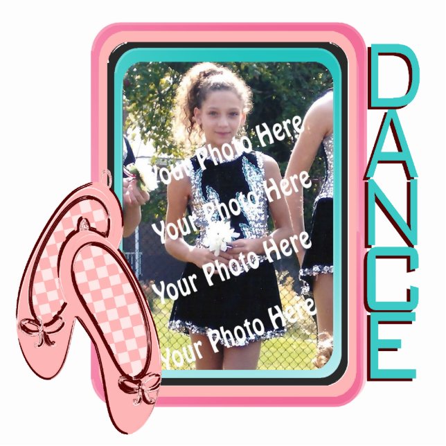 Dance Photo Frame Cutout (Front)