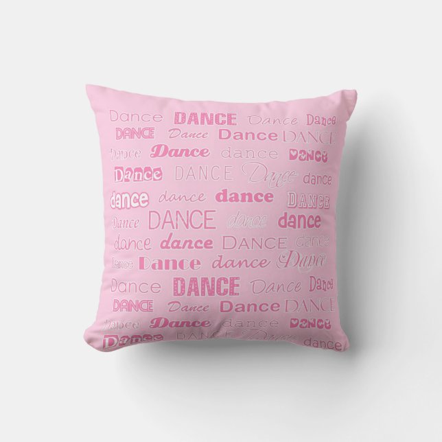 Dance Pillow Pink (Front)