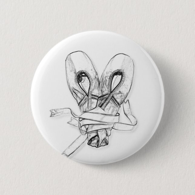 dance pinback button (Front)