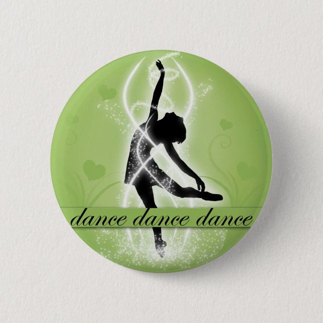 Dance Pinback Button (Front)
