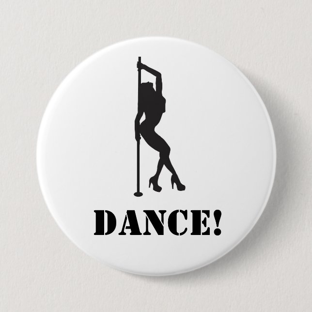 Dance! Pinback Button (Front)