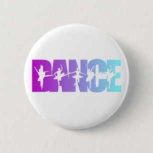 DANCE PINBACK BUTTON