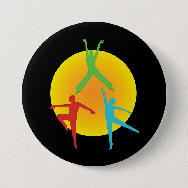 Dance Poses Button (Front)