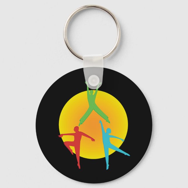 Dance Poses Keychain (Front)