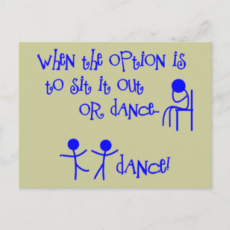 DANCE POSTCARD