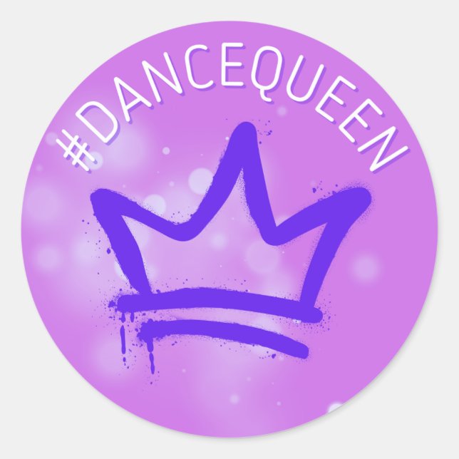 Dance Queen Sticker (Front)
