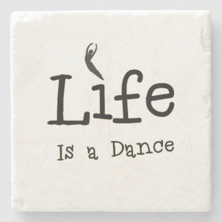 Dance Quote Stone Coaster