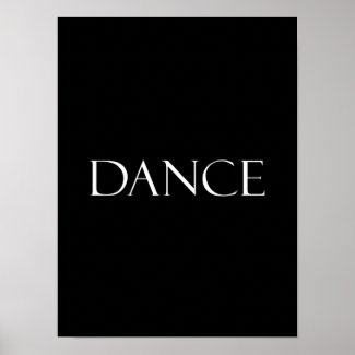 Dance Quotes Inspirational Dancing Quote Poster