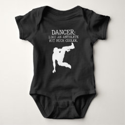 Dance Recital Dancer Graduation Cool Dancing Boy Baby Bodysuit
