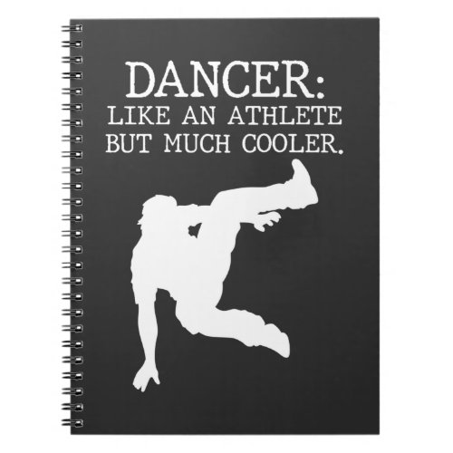 Dance Recital Dancer Graduation Cool Dancing Boy Notebook