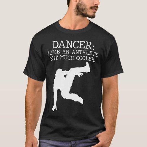 Dance Recital Dancer Graduation Cool Dancing Boy T_Shirt