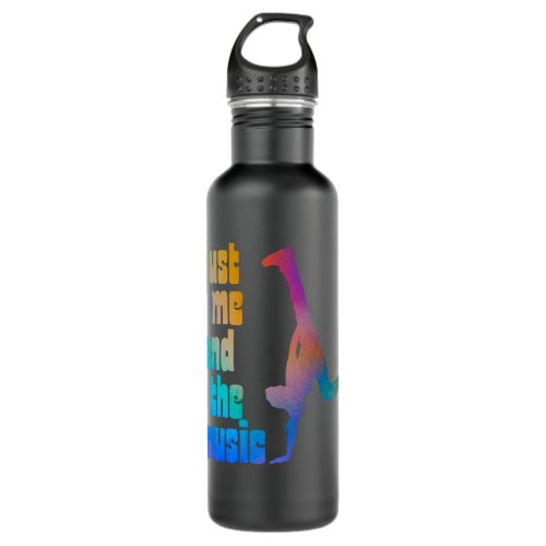 Dance Recital Gift For Boys _ Just Me And The Musi Stainless Steel Water Bottle