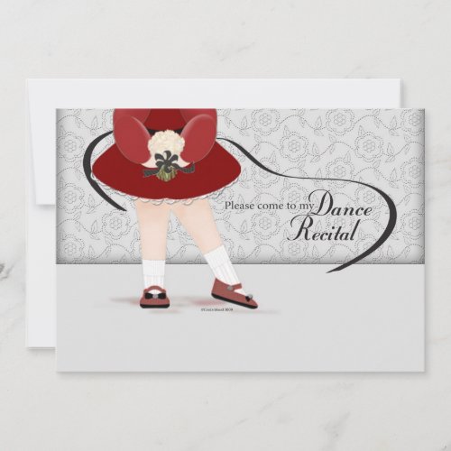 Dance Recital Invitation