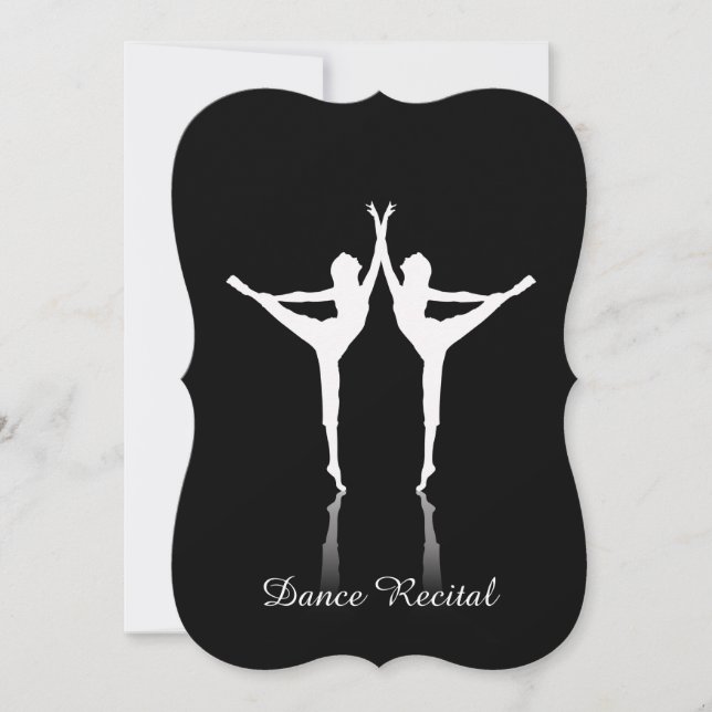 Dance recital invitation (Front)