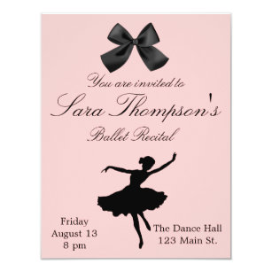 dance recital invitations 300 dance recital announcements invites
