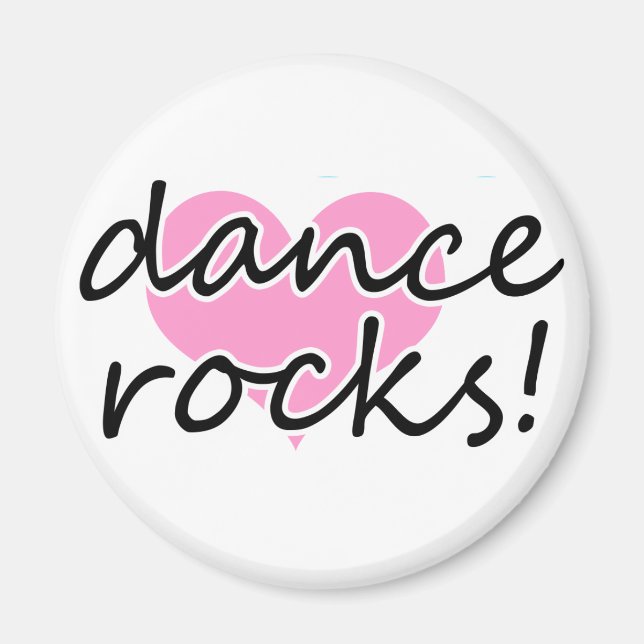 Dance Rocks! Magnet (Front)