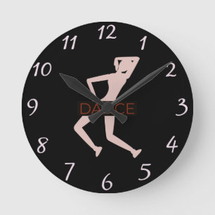 Dance Round Clock