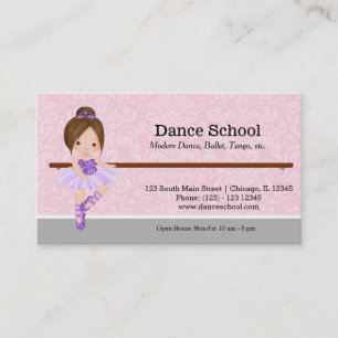 Dance School Business Card