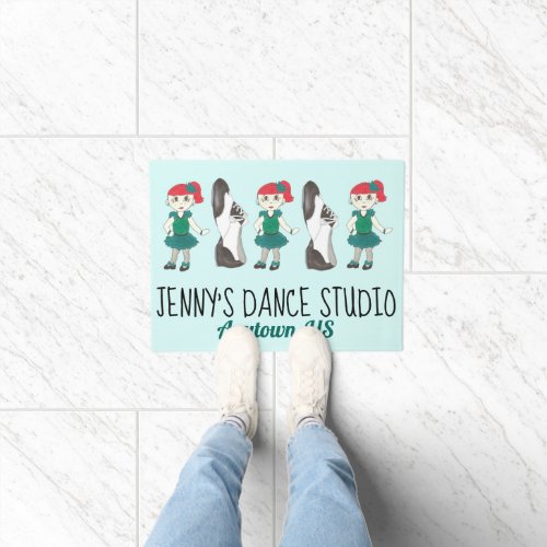 Dance School Studio Tap Shoes Teacher Dancing Doormat